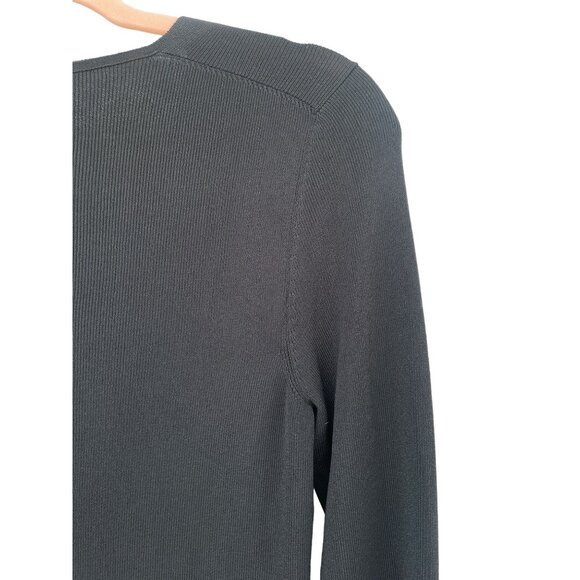 Hermes Womens Black Knitted Long Sleeve Winter Pullover Sweater Size XS - Picture 11 of 13